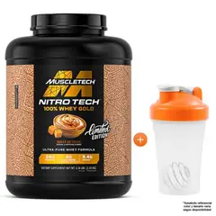MUSCLETECH - Proteína Nitro tech 100% Whey Gold 5.14 Lbs Dulce de Leche