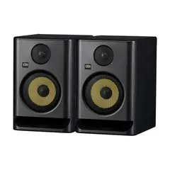 KRK - Set de Monitores de Estudio ROKIT 7 G5 - Sistema de Referencia Activo de 7 Pulgadas con Ecualización DSP y 3 Modos de Escucha