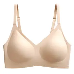 GENERICO - BRASIER PUSH UP DEPORTIVO SIN ARO SOSTEN GYM ROPA MUJER ULTRALIGERO DIARIO VERANO GENIEKA