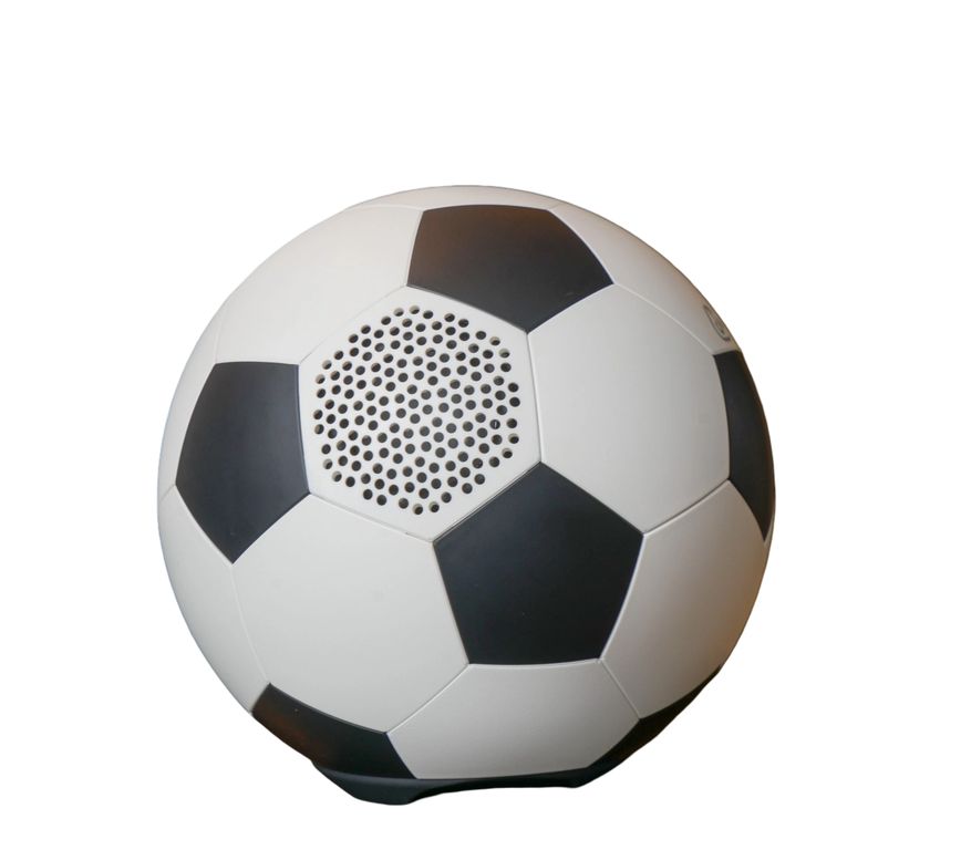 Mini Parlante Conexión Bluetooth Modelo Balón De Fútbol Boomball