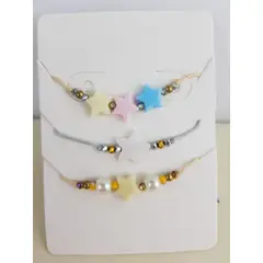 GENERICO - TRIPACK DE PULSERAS PARA NIÑAS