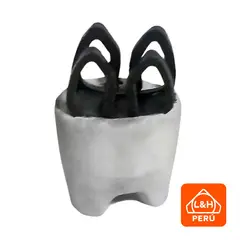 L&H - Separador de Concreto de 50mm (Bolsa 100und) +400kg/cm2