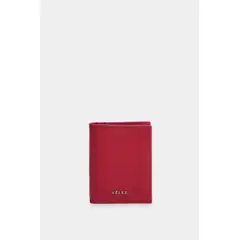 VELEZ - Vélez Porta Documentos De Cuero Para Mujer Gem Rojo