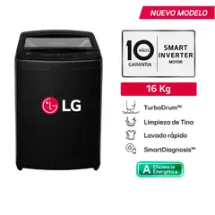 LG - LAVADORA 16KG CARGA SUPERIOR TURBODRUM WT16OBVTB