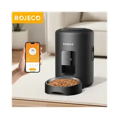 GENERICO - Dispensador Automático de Comida para mascotas Smart Wifi 2 L