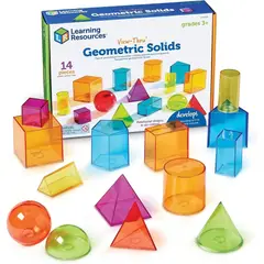 LEARNING - Set de Figuras Geometricas Traslucidas Resources