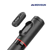 MOVISUN - Trípode Selfie TREE T70 con Control Bluetooth Auto Pop 73 cm 2 en 1 Negro