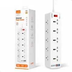 LDNIO - Regleta Tomacorriente SC10610C Carga Rapida Usb - C 2m