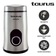 TAURUS - Molinillo de Café AROMATIC 150 watts con Depósito