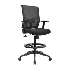 OFIDEAS - Silla Delphi I Cajero Ergonómica Bn An Negro