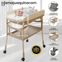 Baby - Bañera Cambiador «DINO CARE» Edición Exclusiva Beige