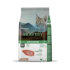 BRAVERY - Pollo Gatitos Kitten 2 Kg.
