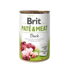 BRIT - Dog Lata Pate & Meat Duck 400 gr