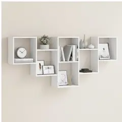 DIBA MUEBLES - Repisa Decorativa Milo Blanco Armado