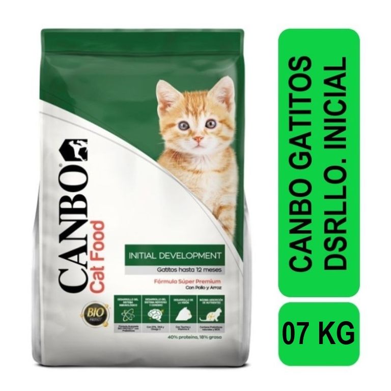 Gatitos Súper Premium Desarrollo Inicial 7 Kg