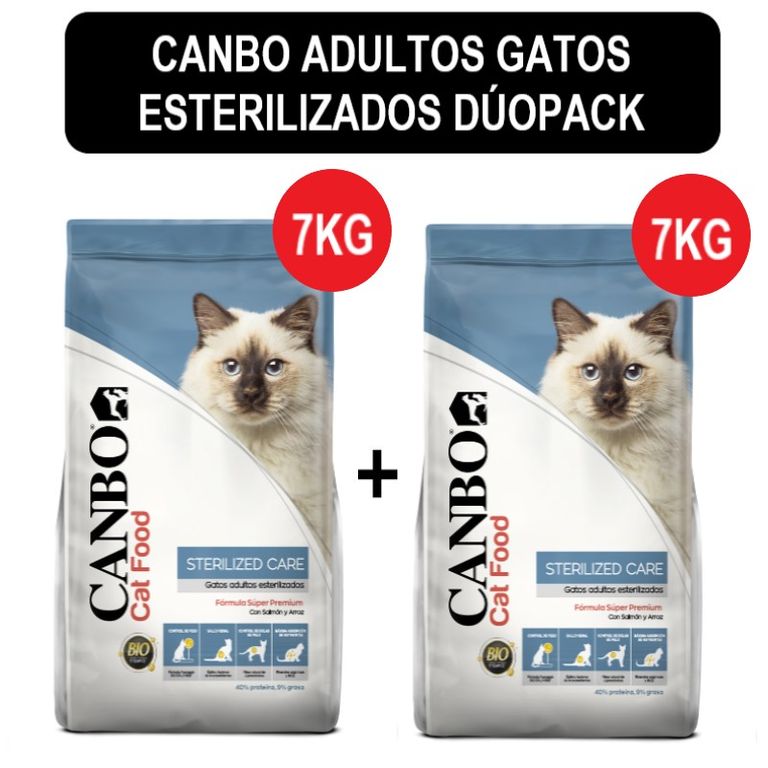 Gatos Cuidado para Esterilizados Care Dúopack 7 Kg