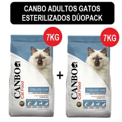 CANBO - Gatos Cuidado para Esterilizados Care Dúopack 7 Kg