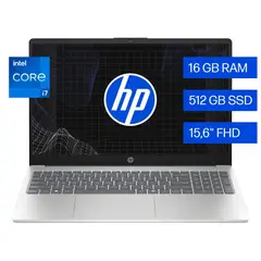 HP - Intel Core i7-1355U - 16 GB RAM - 512GB M2 - 15.6 - ULTIMA GENERACION