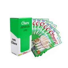 MOR - Churu Atún con Pollo Snack Húmedo para Gatos Pack x 6