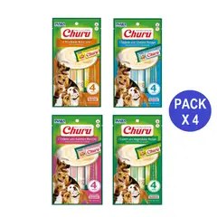 CHURU - Para Perros Pack Mix x 4