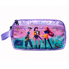 GENERICO - Cartuchera Kpop tres cierres compartimientos