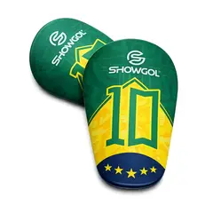 SHOWGOL - CANILLERAS DE FÚTBOL BRASIL MINI ESPINILLERAS