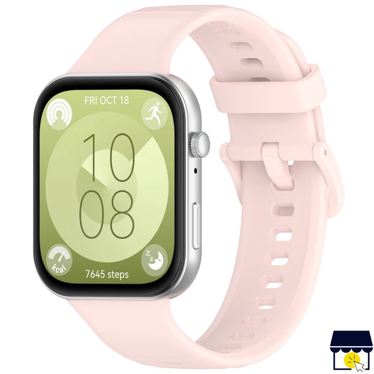 Correa de Silicona para Huawei Watch Fit 3 / Fit 4 / Fit 4 Pro - Rosa