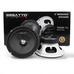 GENERICO - Parlantes Medios Rango Punta Bala 8 Pulgadas ESSATTO AUDIO 700W 350RMS