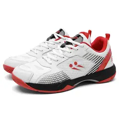 DANWEILE - Zapatillas deportivas informales de bádminton de malla para hombre y mujer