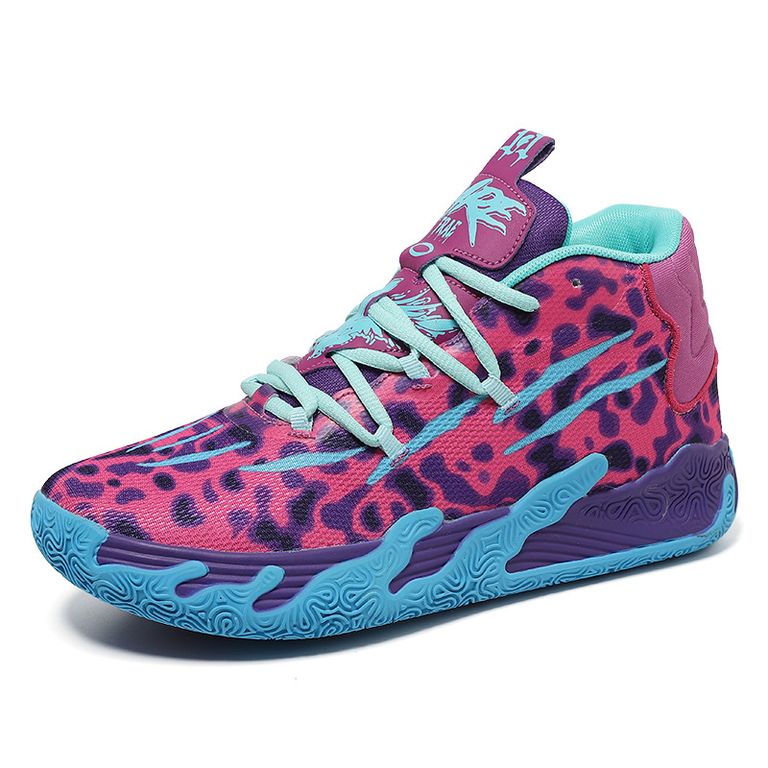 Basketball Shoes Breathable Confortable Men Zapatos De Mujer- púrpura