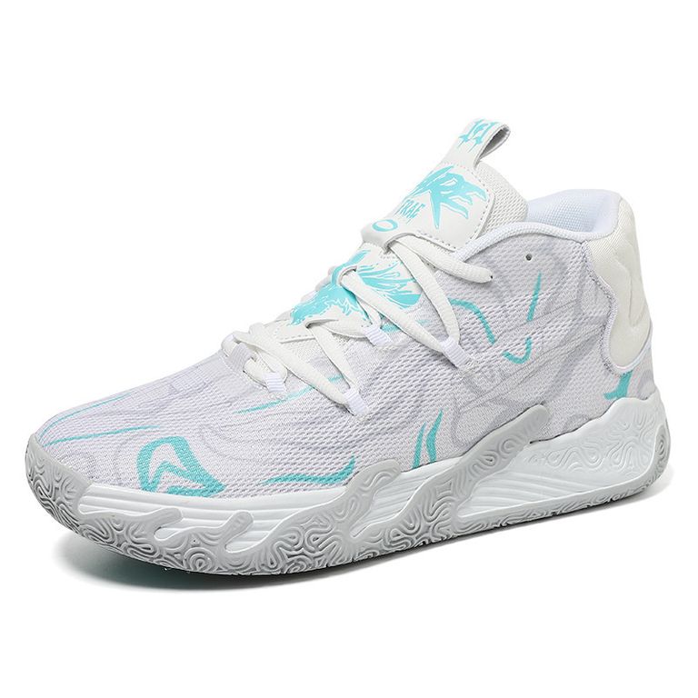 Basketball Shoes Breathable Confortable Men Zapatos De Mujer - blanco
