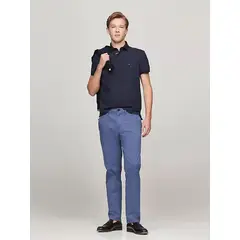 TOMMY HILFIGER - POLO M/C M MICRO PRINT SLIM POLO TH