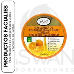GENERICO - P&W Mascarilla de Colágeno para Ojeras Vitamina C 60 Parches