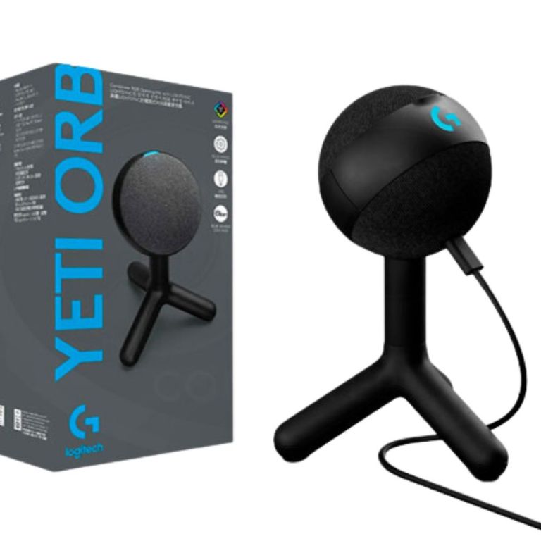 Microfono Streaming G Yeti Orb RGB USB Mac y Windows