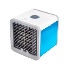GENERICO - Aire Acondicionado Portatil Mini Enfriador Luz Led Blanco Blanco