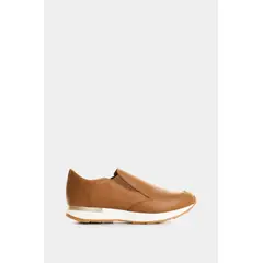 VELEZ - Vélez Mocasines De Cuero Grabado Para Mujer Zippa 2 Miel