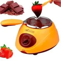 OEM - Olla Eléctrica Para Derretir Chocolate Kit Repostería Fondue 250ml
