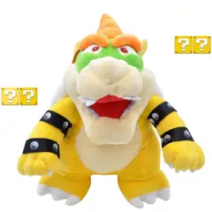 GENERICO - Peluches Bowser Rey Koopa - Miden 28 cms alto