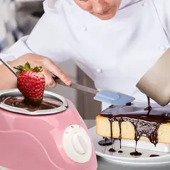 OEM - Mini Olla Chocolatera Derretidor Eléctrica para Fondue y Repostería