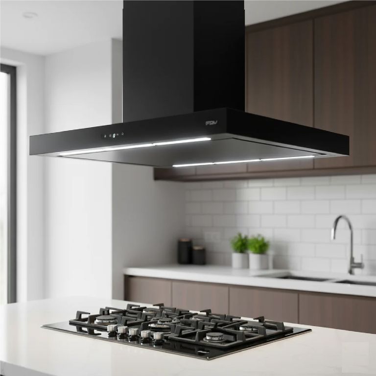 CAMPANA ISLA CHEF GLASS 90