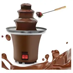 OEM - Fuente de Chocolate Eléctrica 3 Niveles - Fondue para Fiestas y Eventos