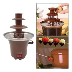 OEM - Fuente de Chocolate Profesional 3 Niveles - Perfecta para Fiestas y Bodas