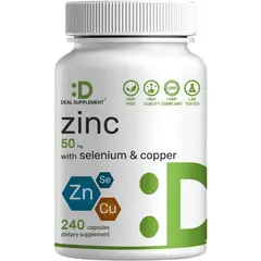 VITAMINA - Complejo de Zinc 50 mg con Selenio y Cobre