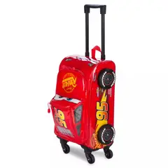 GENERICO - Maleta Con Ruedas Cars Para Niños