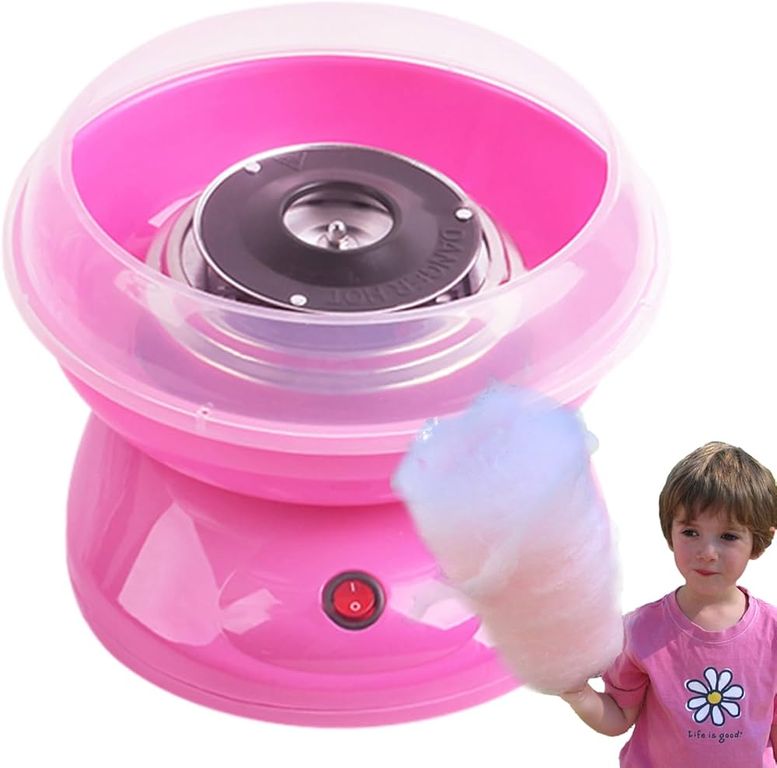 Mini Máquina de Algodón de Azúcar para Niños y Hogar - Ideal para Fiestas