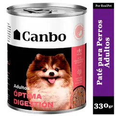 GENERICO - Canbo Paté Adultos Óptima Digestión 330 g – Alimento Húmedo Super Premium