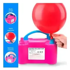 OEM - Inflador de Globos Eléctrico Portátil de Doble Boquilla de Alta Potencia para Decoración de Fiestas