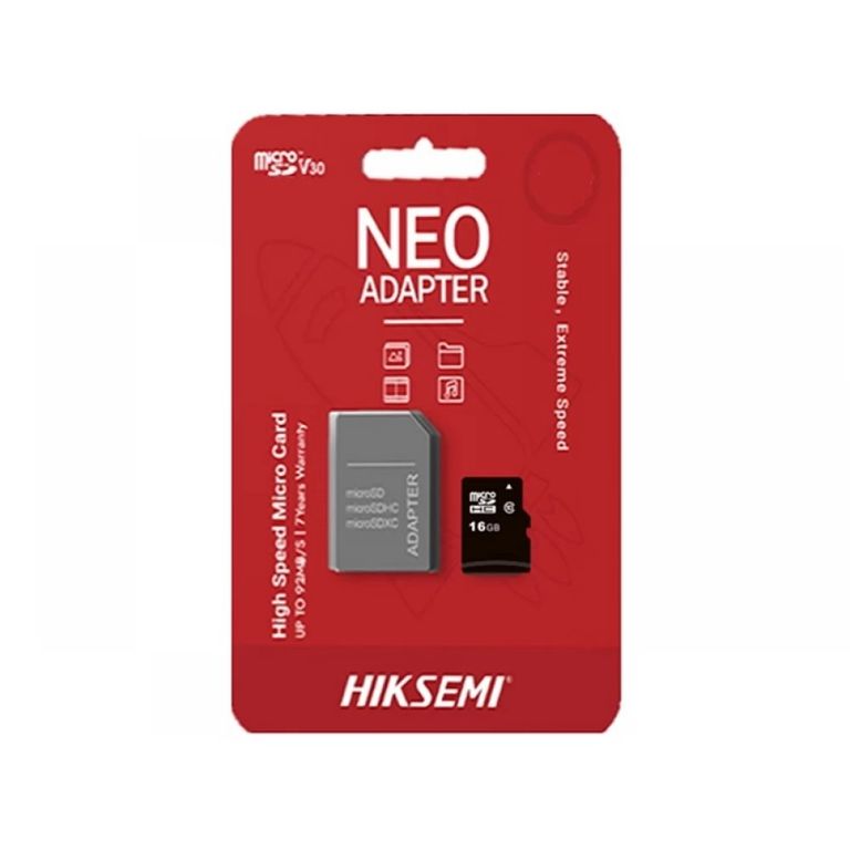 HIKVISION Neo 16GB MicroSDHC 10 MB/s HS-TF-C1 16G ADAPTER