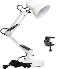 SEISA - Lámpara De Escritorio Con Brazo Ajustable De Metal para Mesa