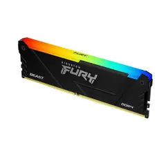 KINGSTON - Memoria Ram Ddr4 16Gb 3200Mhz Fury Beast Con Rgb Black - Rendimiento Y Estilo Para Tu Pc